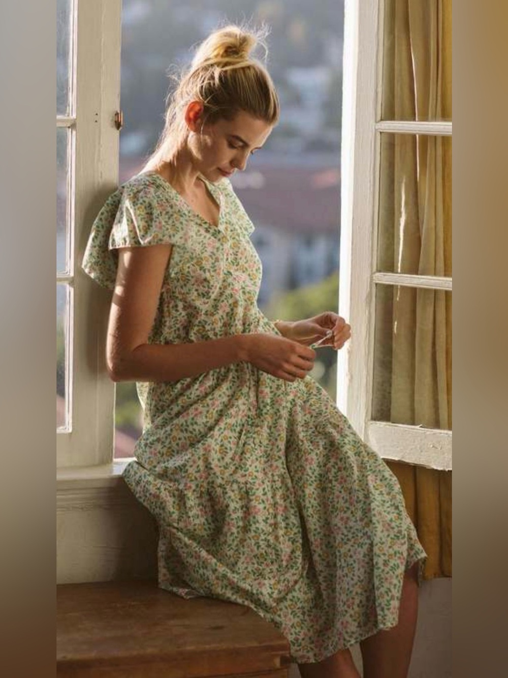 Trovata Kristi Dress in Spring Ivy - Size M $368